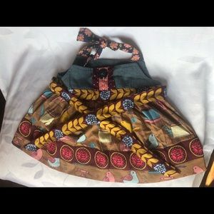 Matilda Jane apron, size 2t